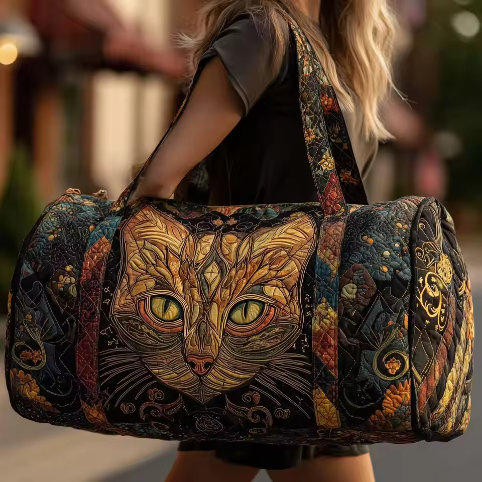 Amber | Soft Travel Bag Handcrafted