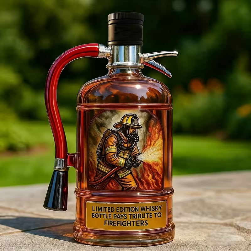 Fire Extinguisher Whisky Bottle