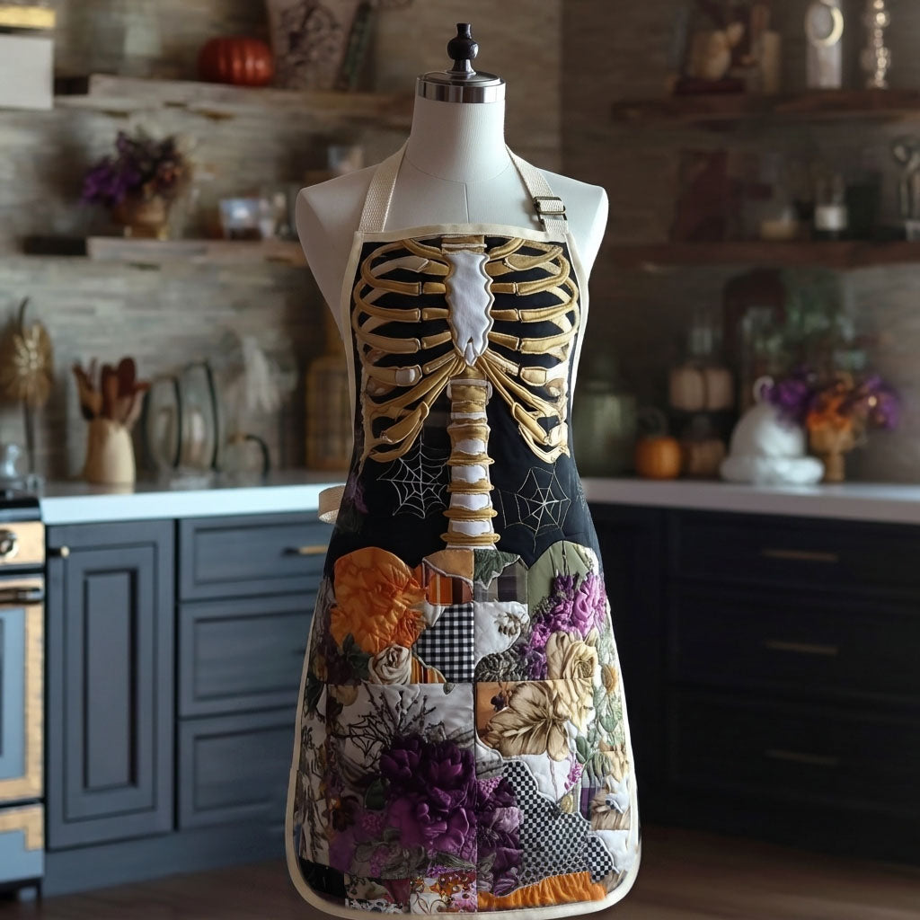 October Quilted Kitchen Apron
