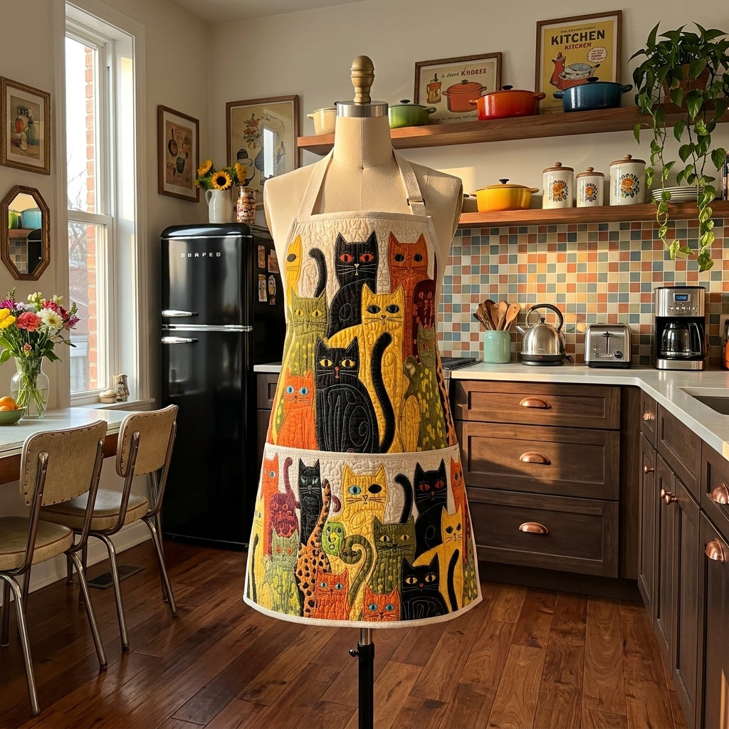 Tender Companion Quilted Kitchen Apron