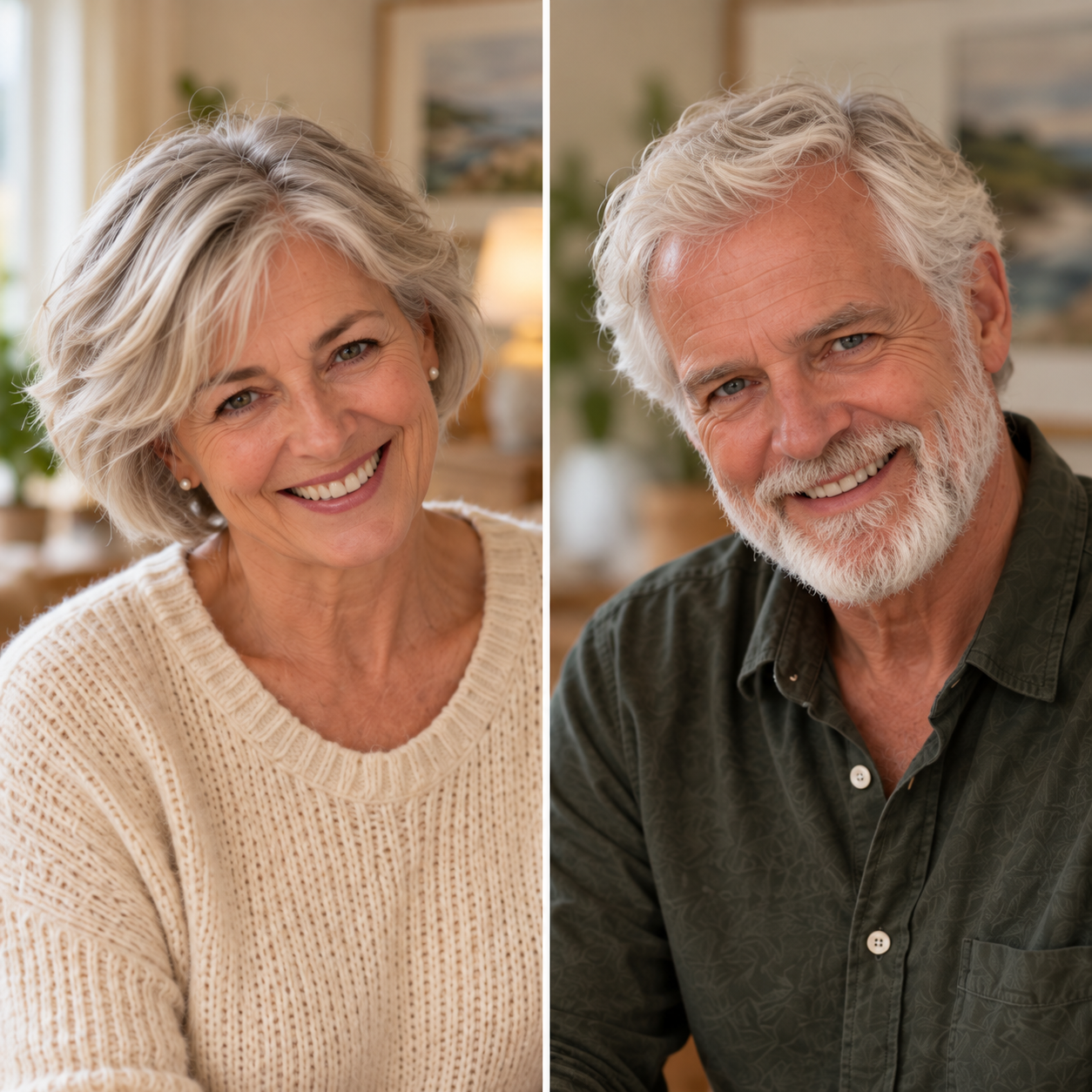 Portrait of Orla and Sean Murphy