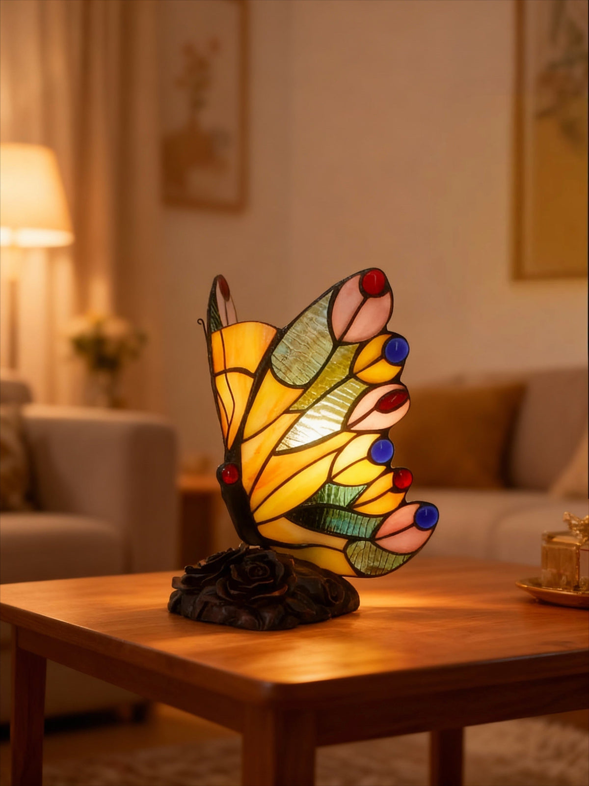 SUNWING | Yellow Mosaic Wing Lamp