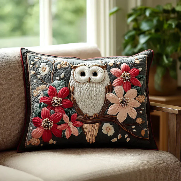 Padded Cushion Cover - Owl's Whisper