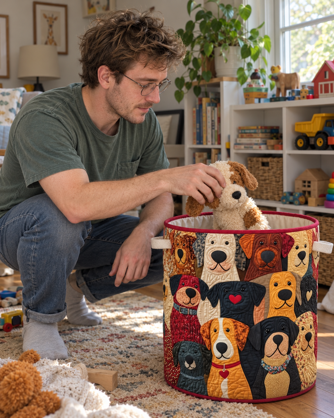 Illustrative collection scene