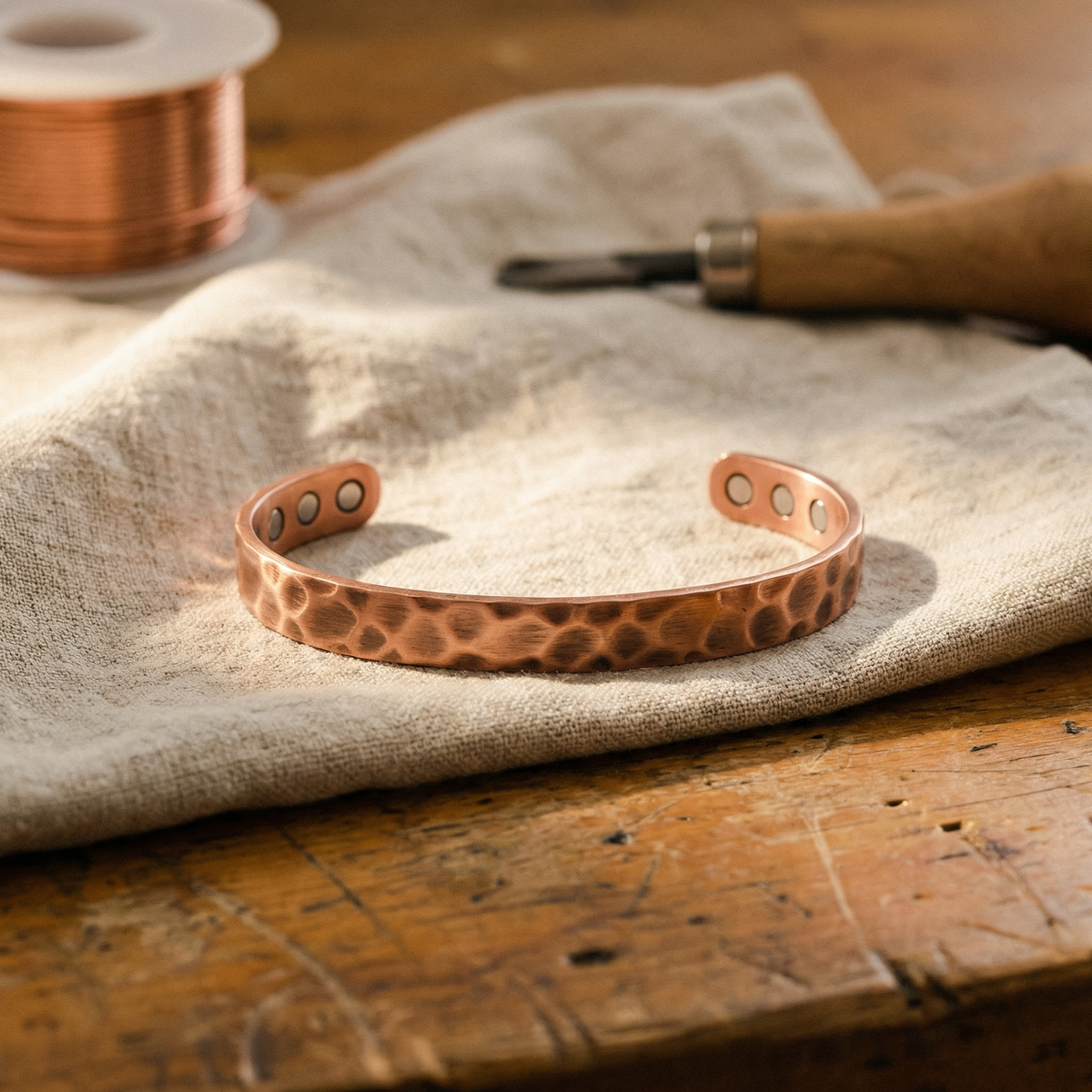 Durable Copper Cuff Bracelet