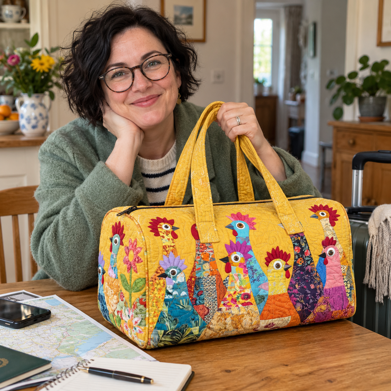 Illustrative collection scene
