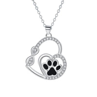 Infinity Paws Love Necklace - Connected Forever