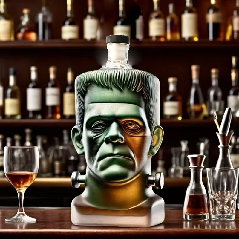 Frankenstein Whisky Bottle