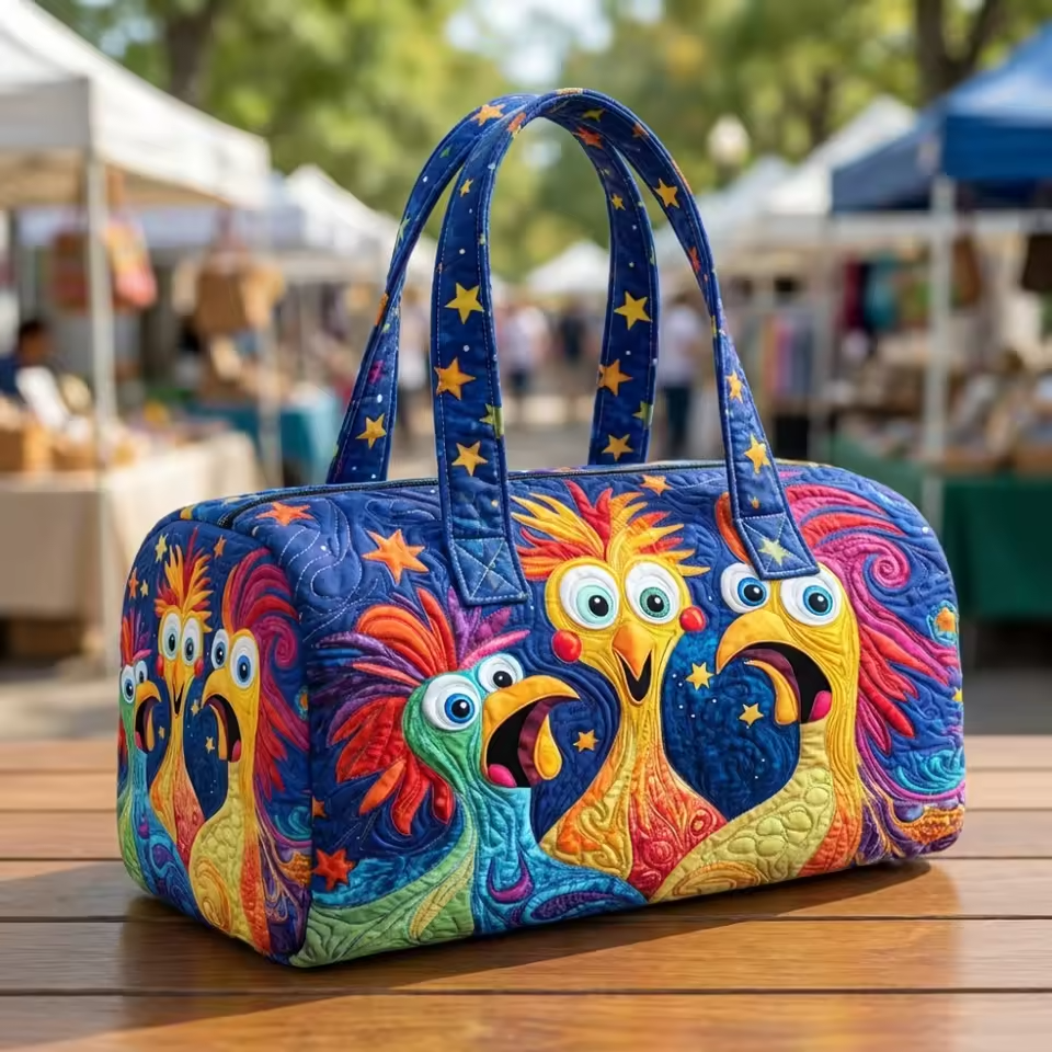 Adrienne | Soft Travel Bag Handmade