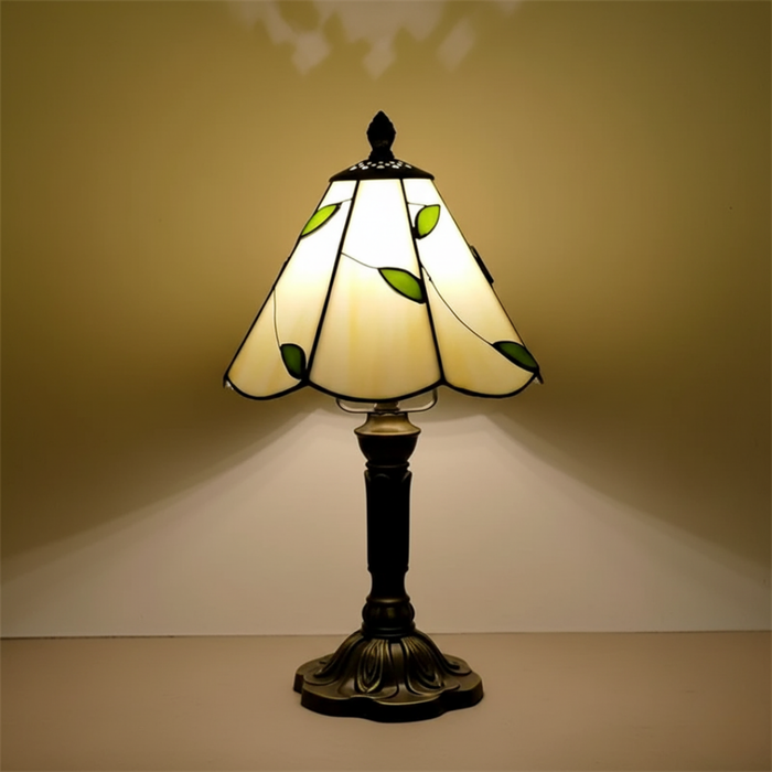 LEAFORA | RETRO GLASS LAMP IN THE SHAPE OF A LEAF