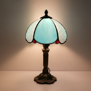 AZURIA | LUXURIOUS BLUE GLASS LAMP
