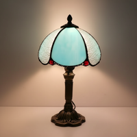 AZURIA | LUXURIOUS BLUE GLASS LAMP