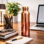 950 ml Sleek Copper Water Bottle