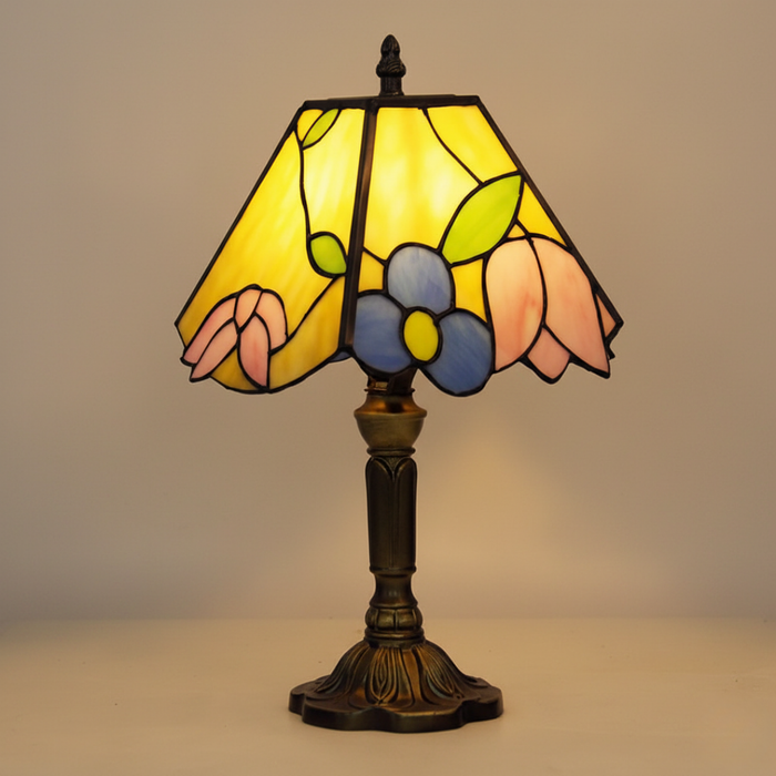 FLORINA | COLORED GLASS DECORATIVE LAMP
