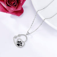 Infinity Paws Love Necklace - Connected Forever