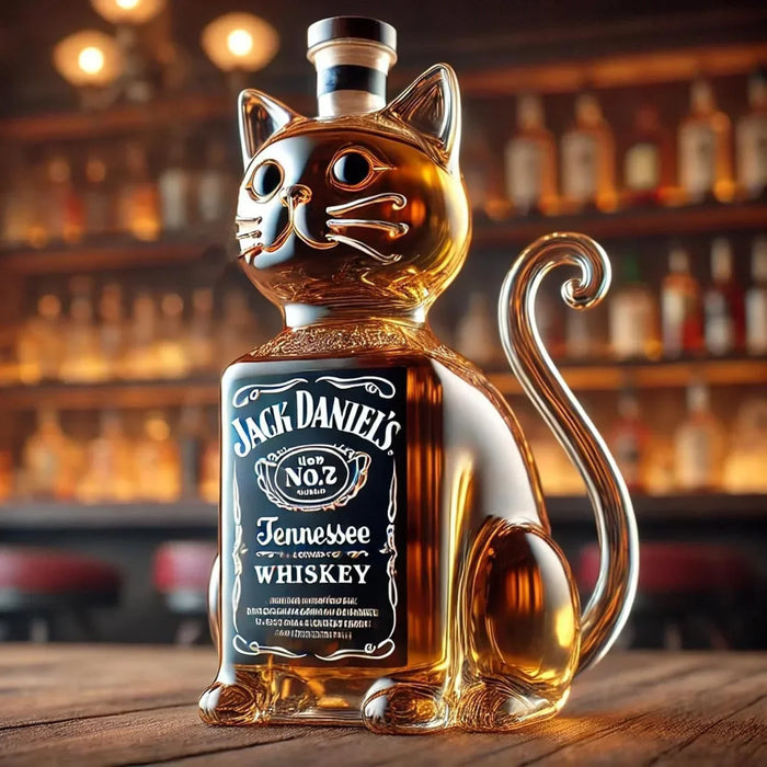 Whisky Bottle Cat