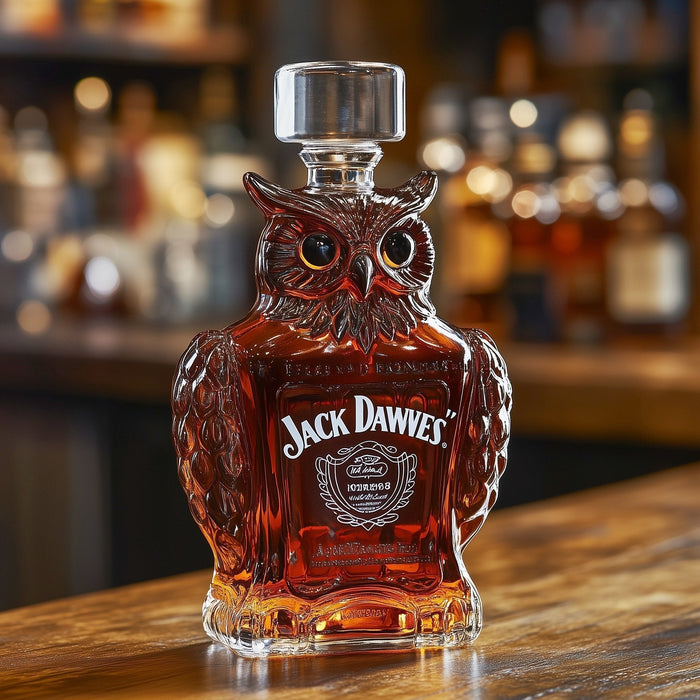 Owl Whisky Bottle