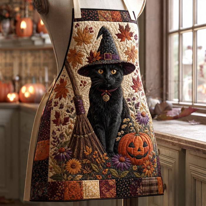 Autumn Spells Quilted Kitchen Apron