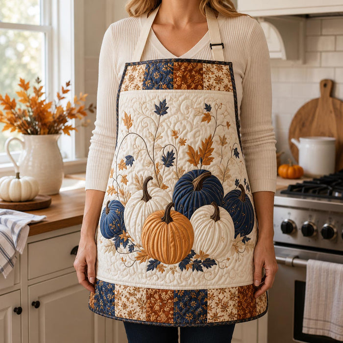 Autumn Sun Quilted Kitchen Apron