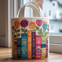 Literary Garden | Handcrafted Laundry Basket
