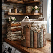 Literary Garden | Handcrafted Laundry Basket