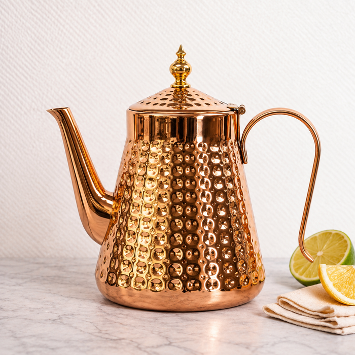 1.5L Hammered Copper Pitcher