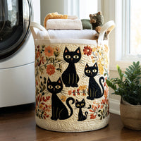 Cat | Handcrafted Laundry Basket