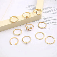 10 Ring Package | Silver and Gold Bohemian Rings