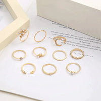 10 Ring Package | Silver and Gold Bohemian Rings