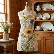 Garden of Joy Quilted Kitchen Apron
