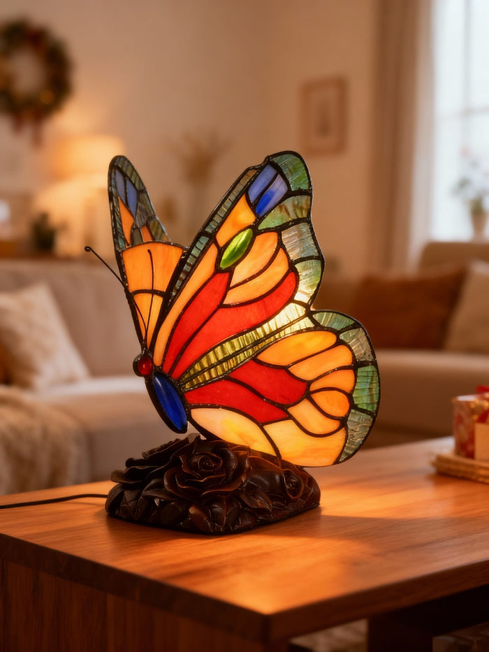 LUMIFLY | Butterfly Motif Lamp in Art Deco Style
