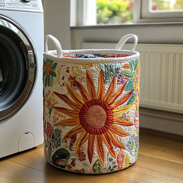Sunburst of Prairie | Handmade Laundry Basket