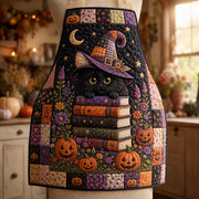 Magical Halloween Quilted Kitchen Apron