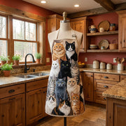 Quilted Kitchen Apron - Gurgurito Design