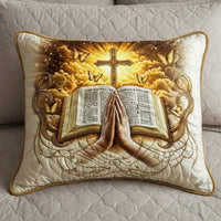 Padded Cushion Cover - Prayer and Writing