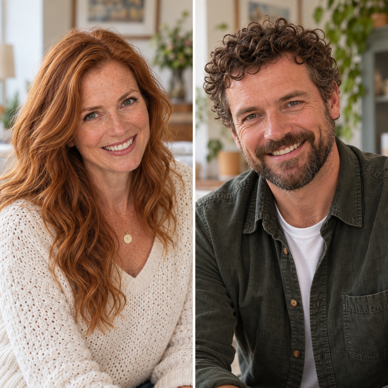 Portrait of Niamh and Sean O'Connor