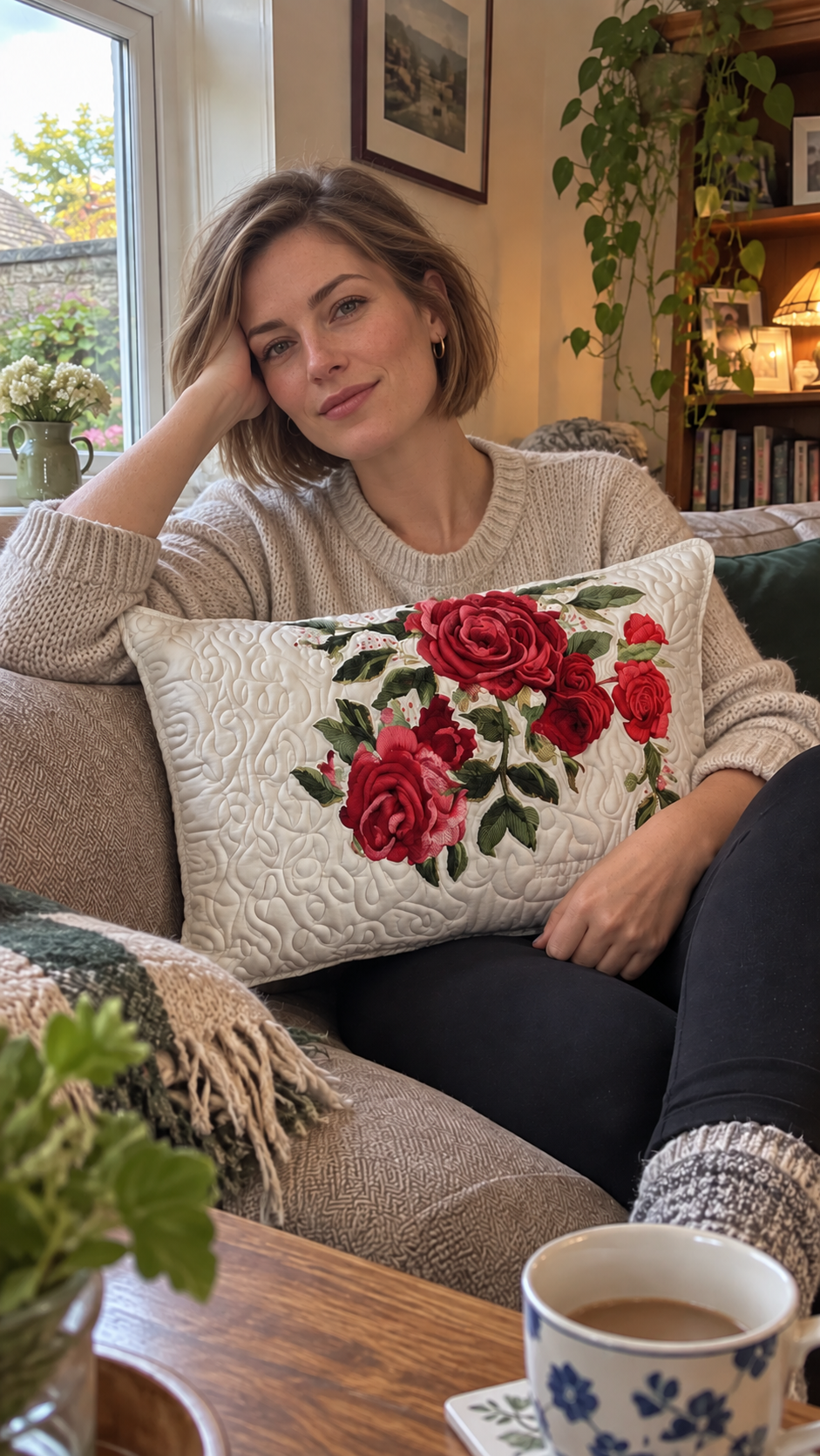 Quilted basket styling inspiration
