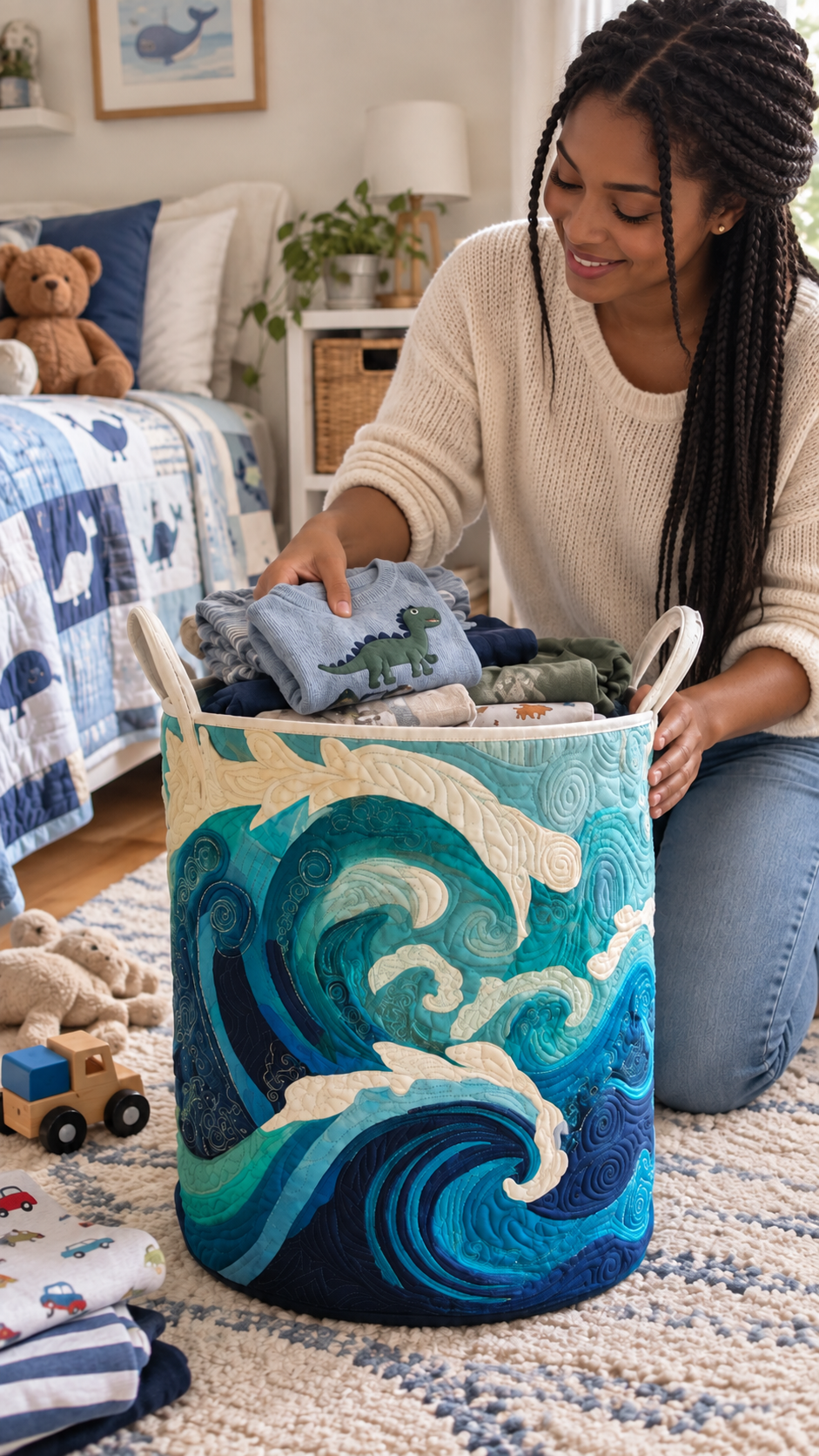 Quilted runner styling inspiration