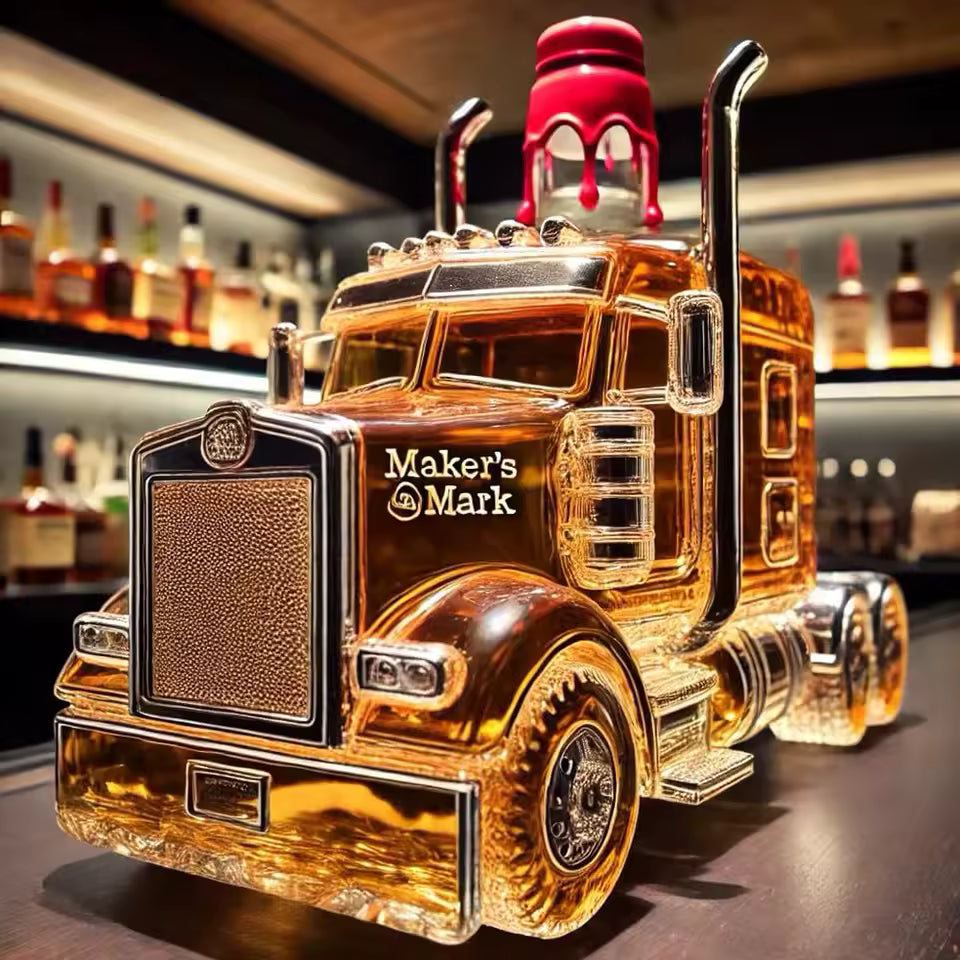Whiskey Bottle Truck