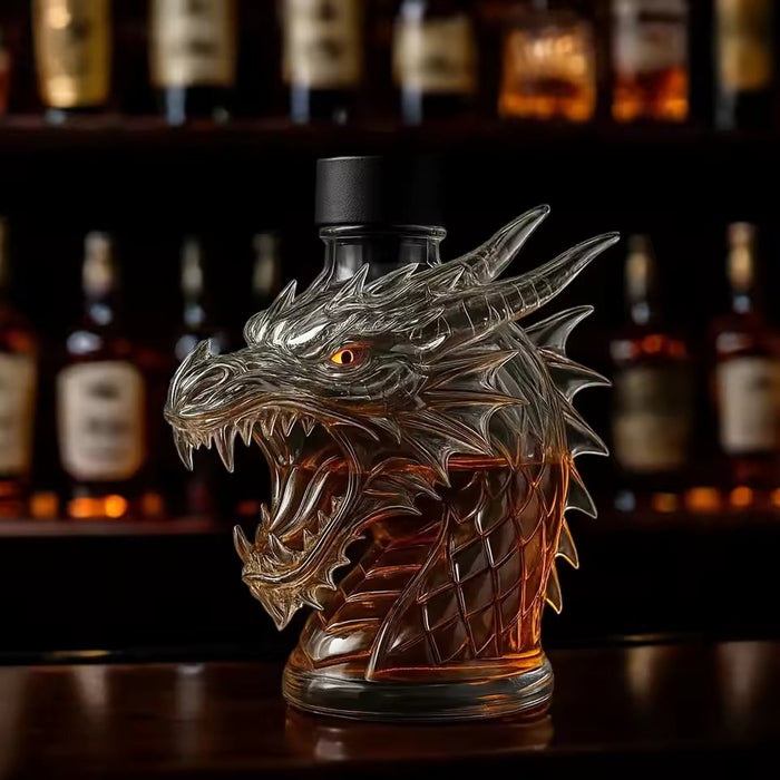 Dragon Head Whisky Bottle
