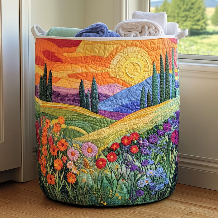 Handmade Laundry Basket | Spring Meadow