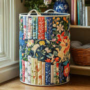 Literary Garden | Handcrafted Laundry Basket