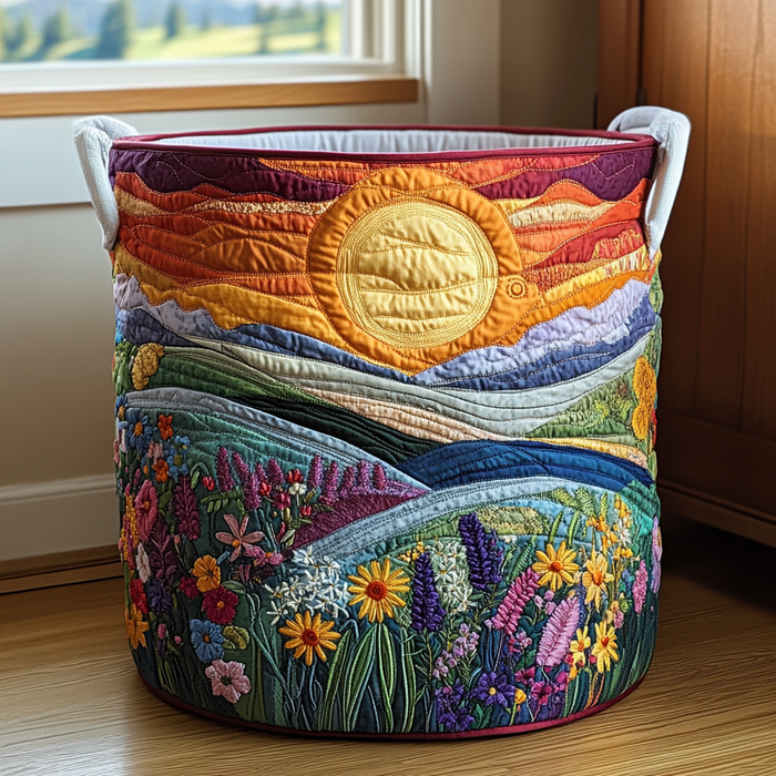 Brilliant Prairie | Handmade Laundry Basket