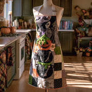 Quilted Kitchen Apron: Enchanted Secrets of the Witch