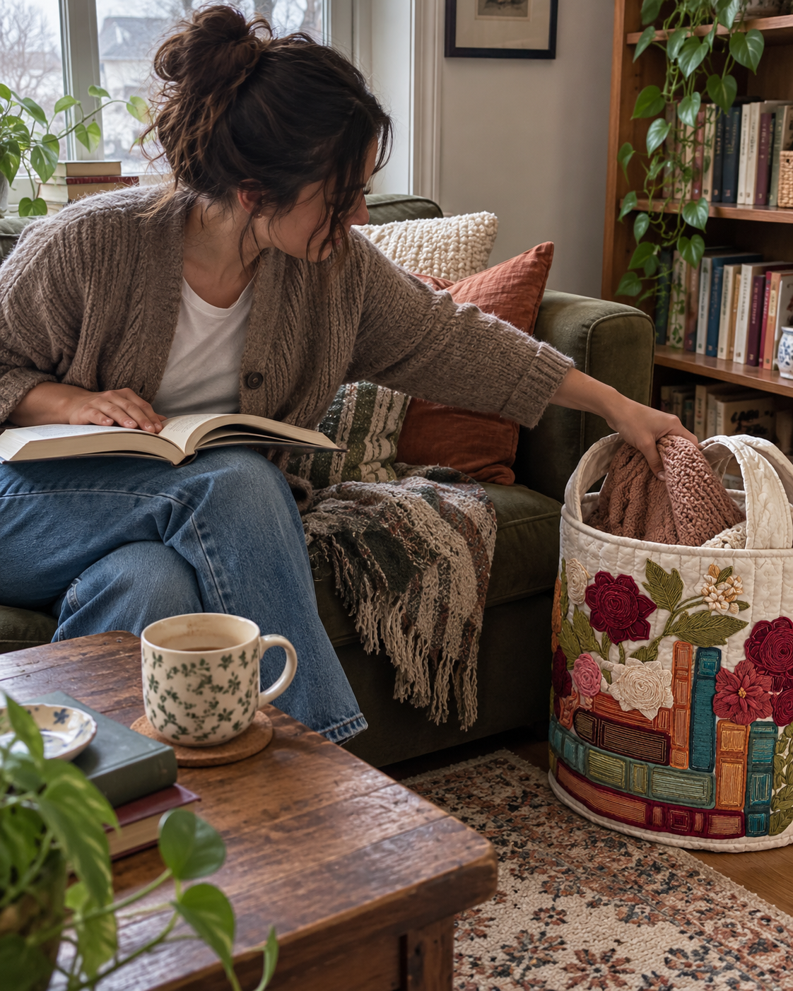 Petal Tales Laundry Basket
