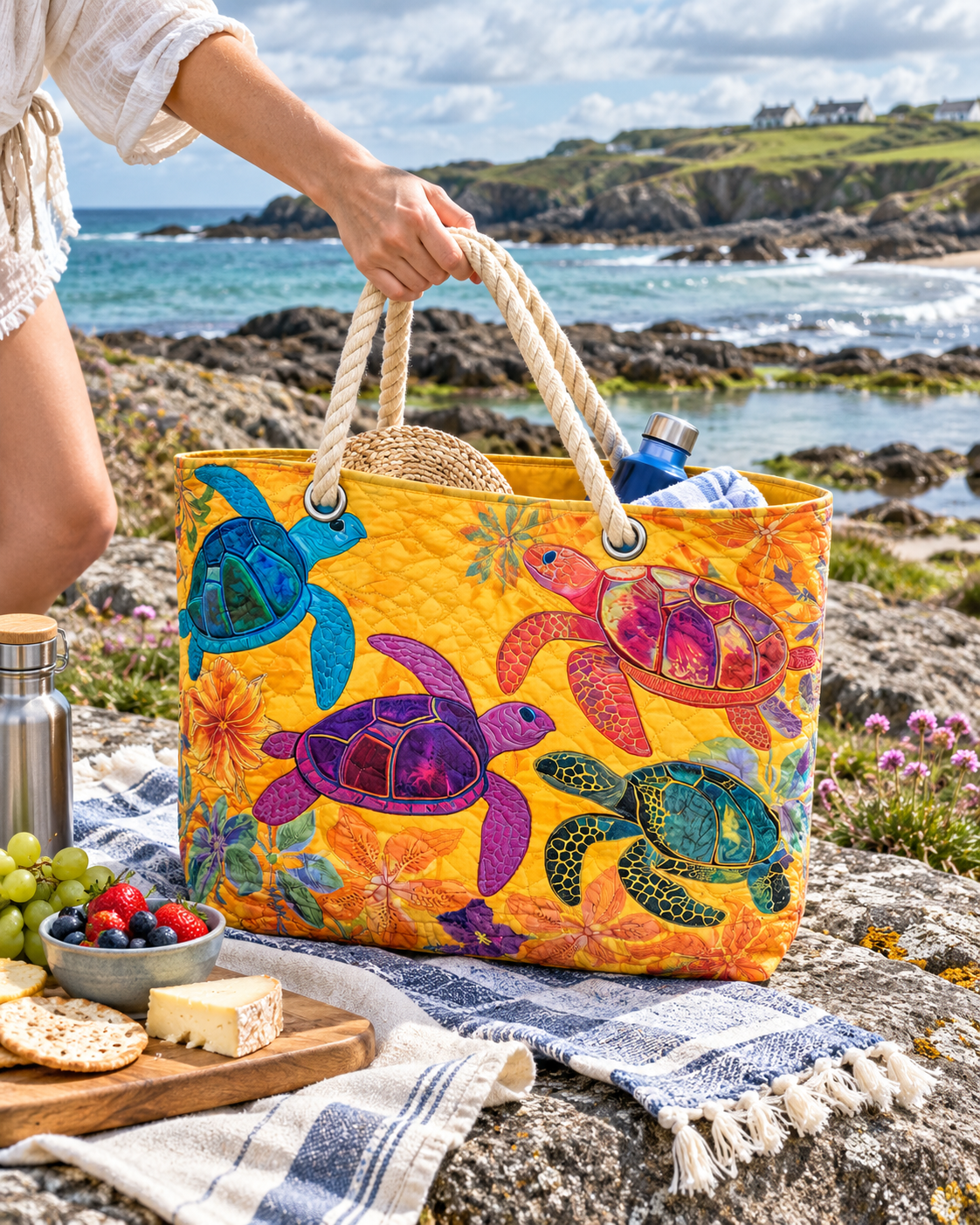 beach bags styling inspiration 12