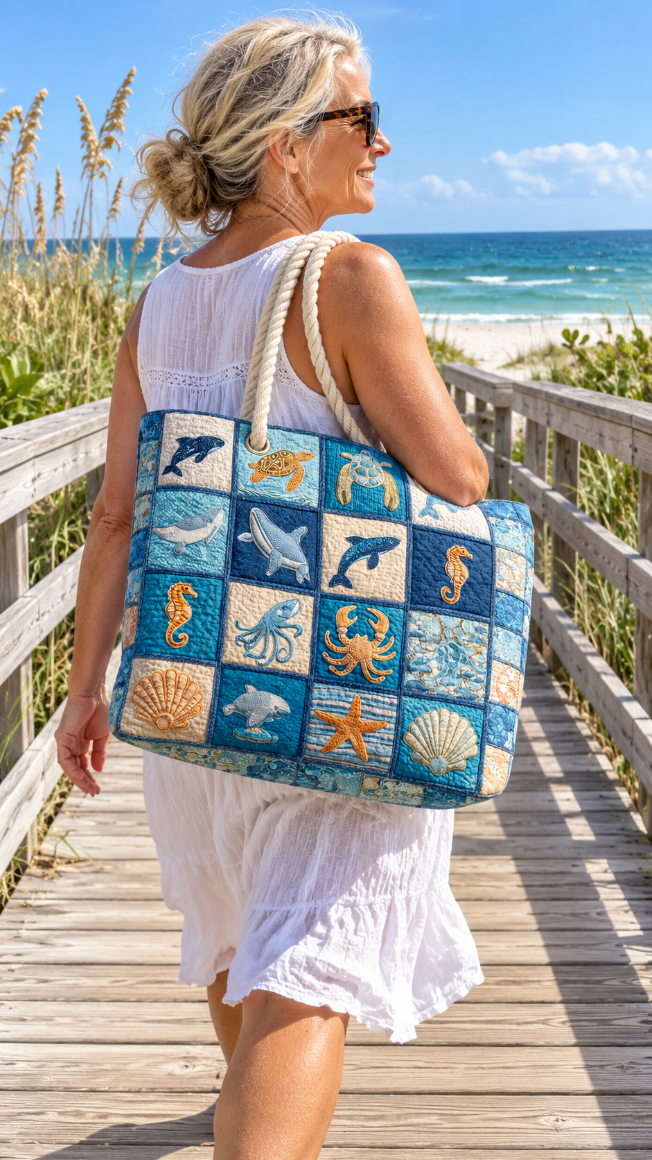 Marine Life Tote