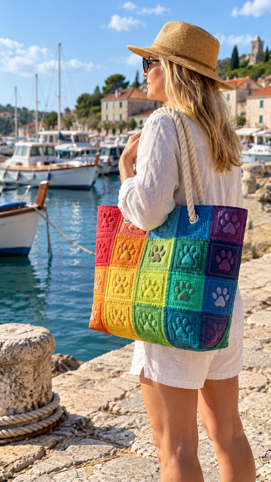 Paw Print Tote