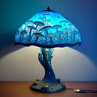 BLUEAURA | Blue desk lamp with a mystical touch