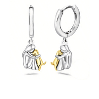 Lucky Dog-Themed Necklace (+ FREE Earrings)